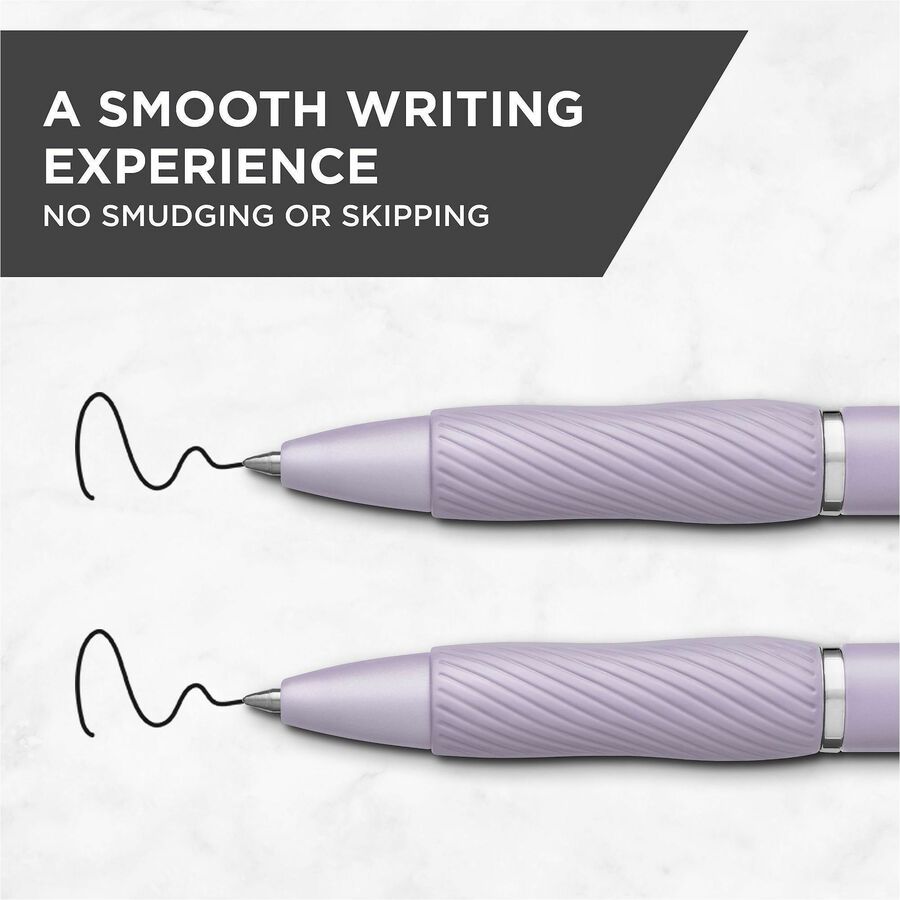 Sharpie S-Gel Pens - 0.7 mm Pen Point - Gel-based - Icy Violet Barrel - Writing, Home, School, Office - 12 / Dozen