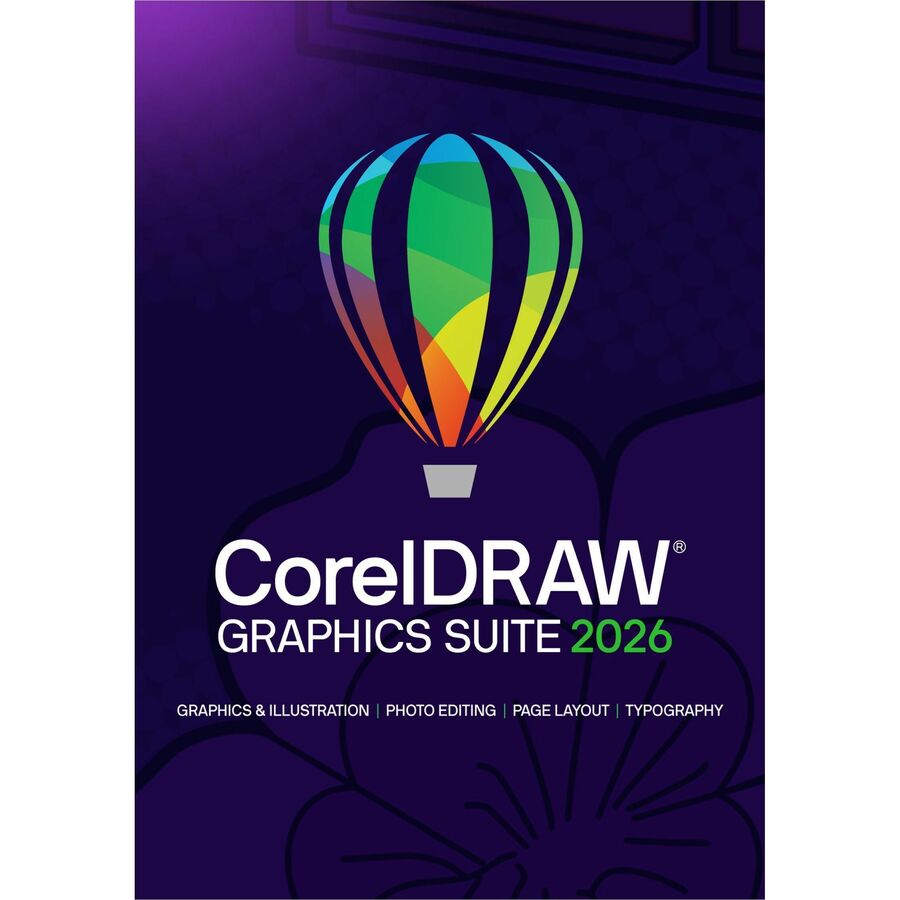 Corel CorelDRAW Graphics Suite 2026 - Download - English - PC, Mac
