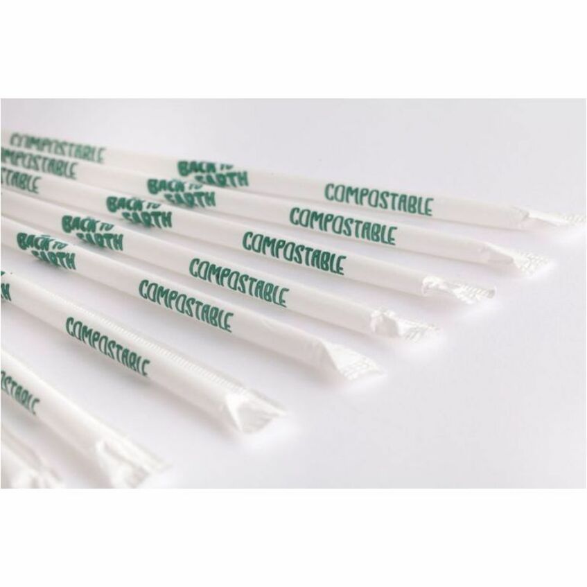 Stone Biodegradable Milkshake Straws