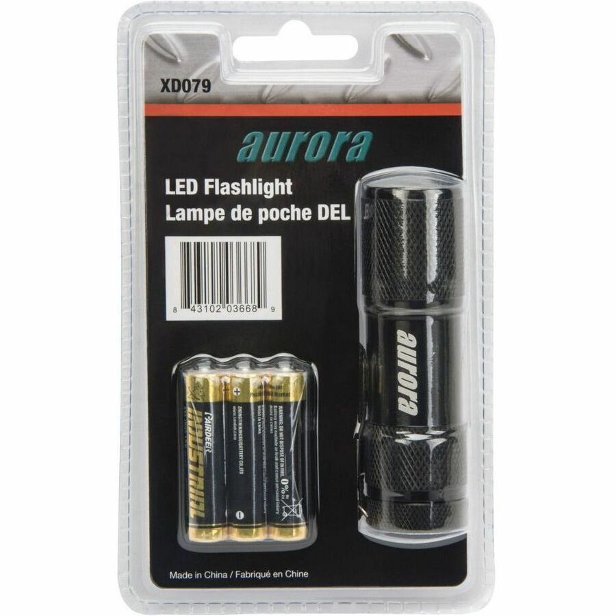 Aurora Tools Mini LED Flashlight Black
