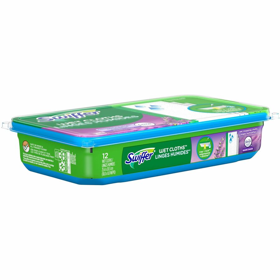 Swiffer - Recharges de coussins nettoyants WetJet