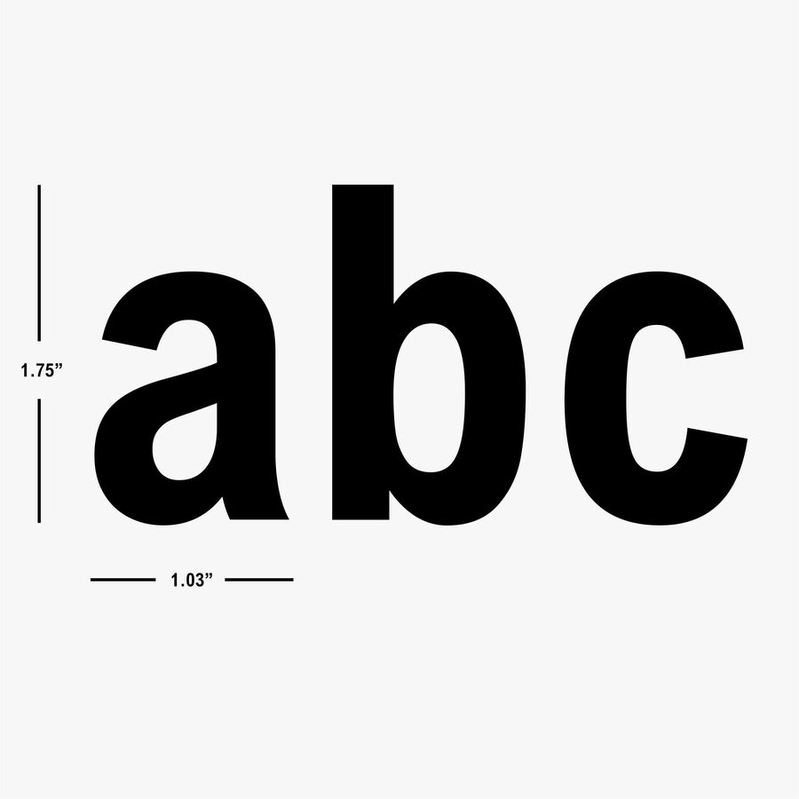 Avery&reg; Pre-Cut Vinyl Letters, Numbers and Symbols