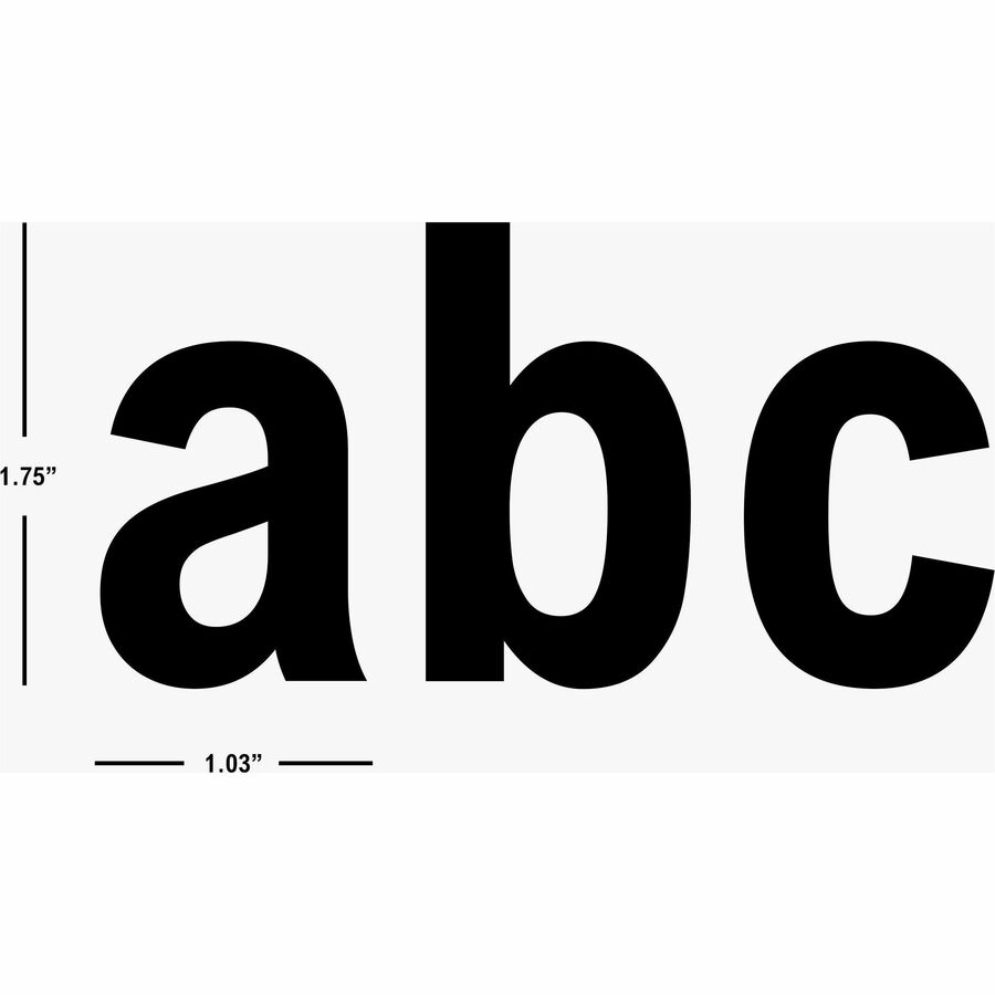 Avery&reg; Pre-Cut Vinyl Letters, Numbers and Symbols