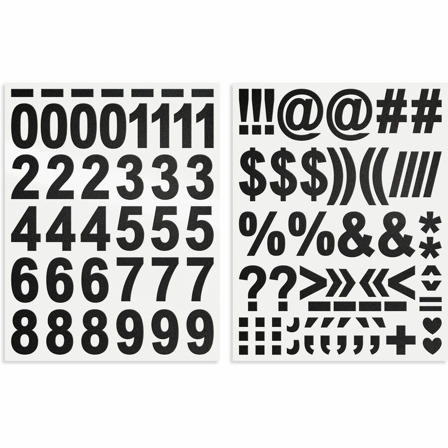 Avery&reg; Pre-Cut Vinyl Numbers and Symbols