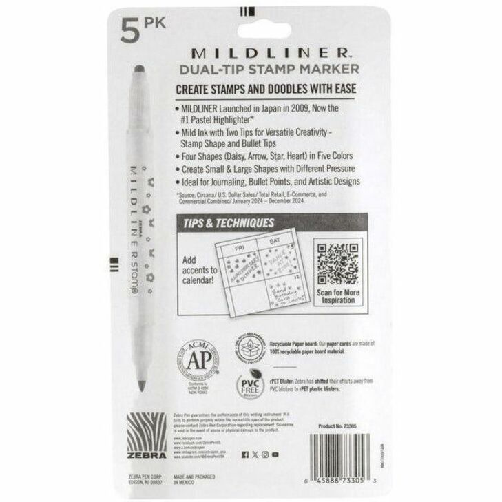 Zebra Pen Mildliner Stamp