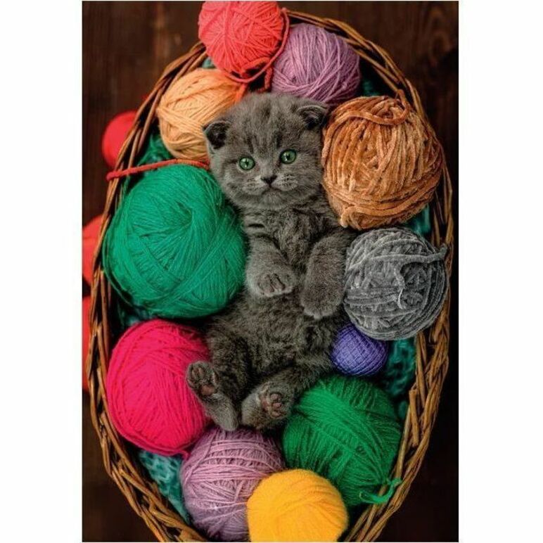 Clementoni Fluffy Kitten Puzzle