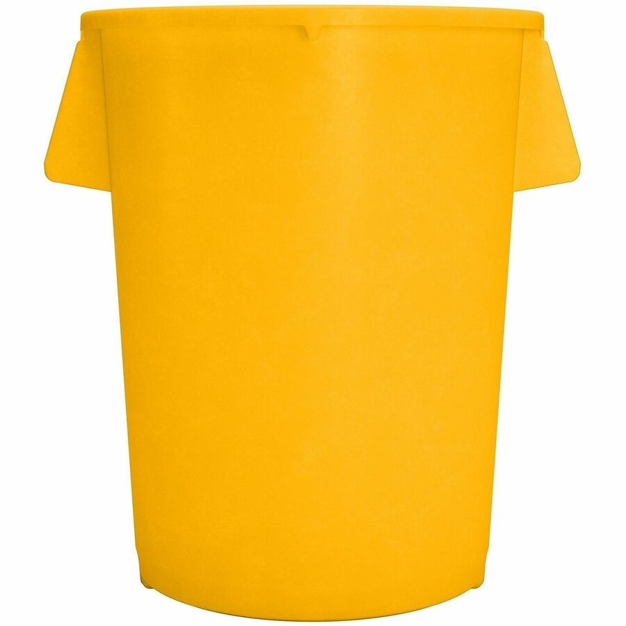 Sparta Bronco Round Waste Containers - Open Top - 44 gal Capacity - Round - Manual - For Food Service - Durable, Reinforced, Stackable, Ergonomic Handle, Recyclable - 31.6" Height x 24.2" Width x 24.2" Depth - Plastic, Linear Low-Density Polyethylene (LLD