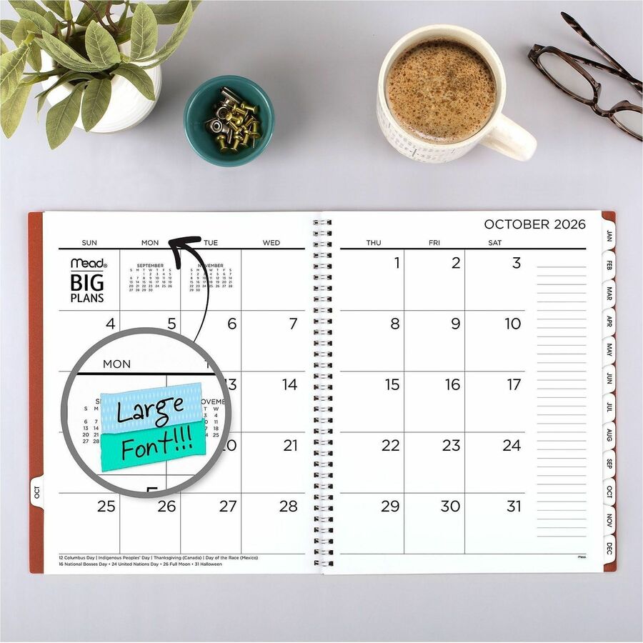 Picture of Mead BIG PLANS Weekly/Monthly Planner