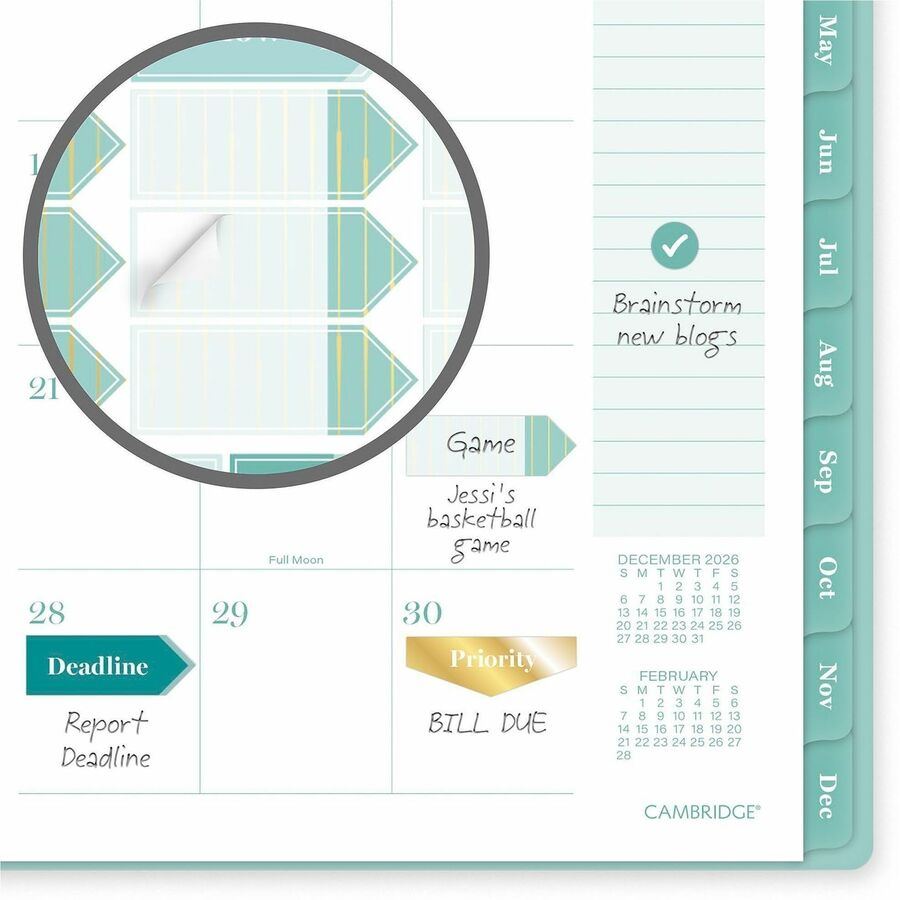 Picture of Cambridge Glimmer Weekly/Monthly Planner