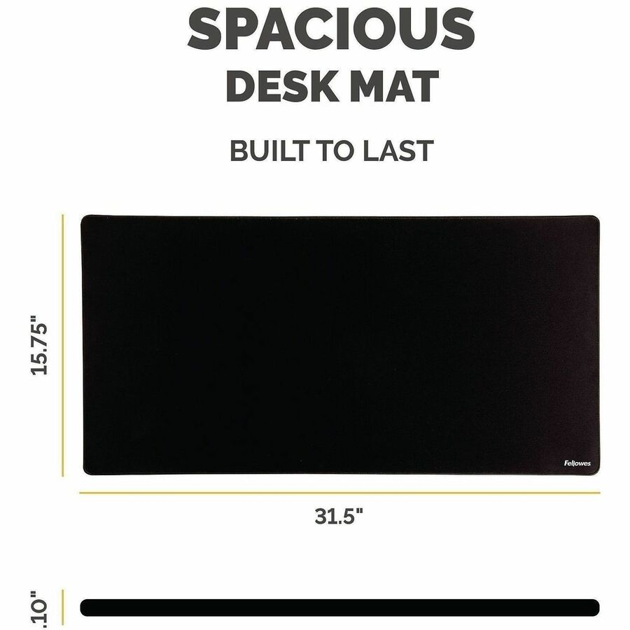 Picture of Fellowes Breyta Desk Mat - Black