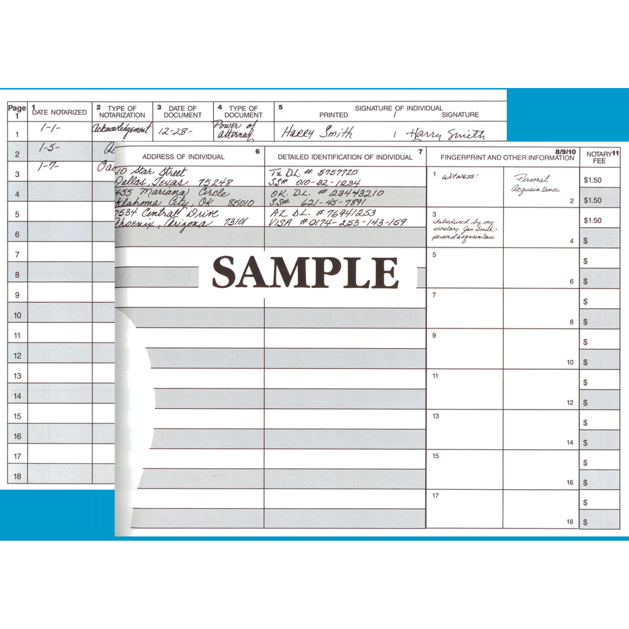 Dome Notary Public Book - 64 Sheet(s) - Thread Sewn - 10.50" x 8.25" Sheet Size - 10 Columns per Sheet - Burgundy - White Sheet(s) - Maroon Cover - Recycled - 1 Each