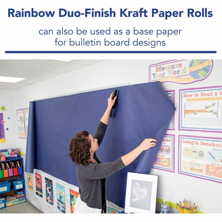 PAC63300 - Rainbow Kraft Colored Kraft Duo-Finish Kraft Paper, PAC 63300