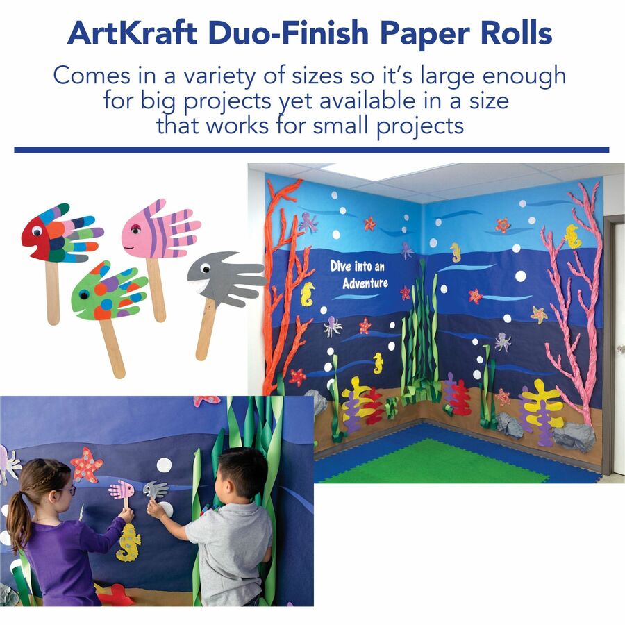 Rainbow Kraft Colored Kraft Duo-Finish Kraft Paper - ClassRoom