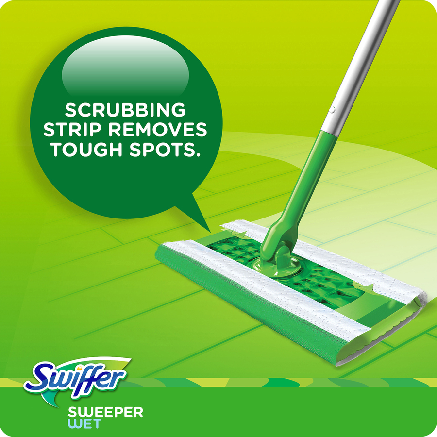 Swiffer Sweeper Wet Cloths - Green - Mops & Mop Refills - PGC35154