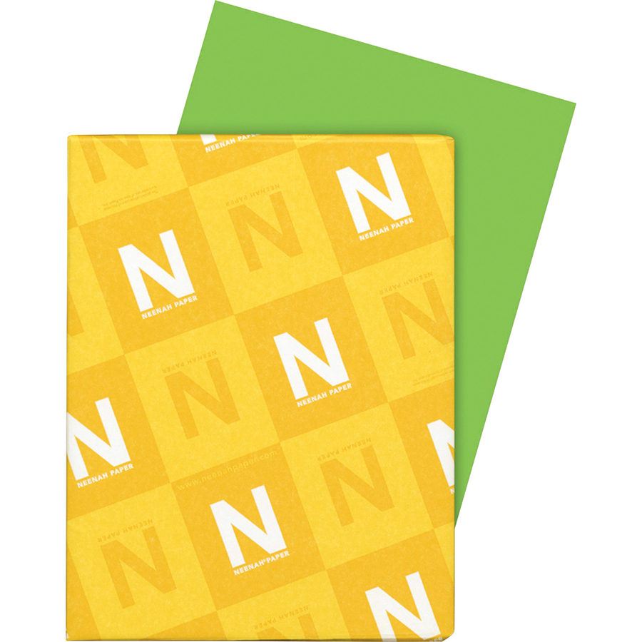 Astrobrights/Neenah Bright White Cardstock, 8.5 x 11, 65 75