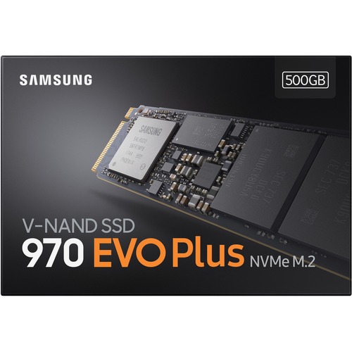 Samsung 970 EVO Plus 500 GB Solid State Drive - M.2 Internal - PCI