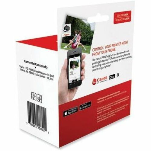 Canon PG 260 / CL 261 2 Pack Standard Capacity Ink Cartridges Black/Cyan/Magenta/Yellow 3725C006 - Best Buy