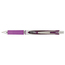 Pentel® EnerGel RTX Retractable Liquid Gel Pen, .7mm, Black/Gray Barrel, Violet Ink Thumbnail 2