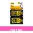 Post-it® Arrow Message Flags, "Notarize", Yellow, 100 Count, 50 Flags Per Dispenser, 2 Dispensers/PK Thumbnail 2