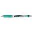 Pentel® EnerGel RTX Retractable Liquid Gel Pen, .7mm, Black/Gray Barrel, Green Ink Thumbnail 2