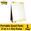 Post-it® Self-Stick Tabletop Easel Pad with Dry-Erase Backside, 20-Sheet, 20" x 23", White Paper Thumbnail 8