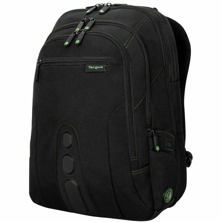 Targus Spruce EcoSmart TBB013US Carrying Case (Backpack) for 15.6" (396.24 mm) to 16" (406.40 mm) Notebook - Black/Green 