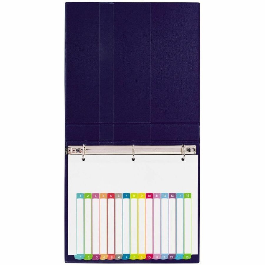 Intercalaires Ready Index&reg; personnalisables avec table des mati&egrave;res 15 onglets, pour imprimantes Laser et Jet d'encre