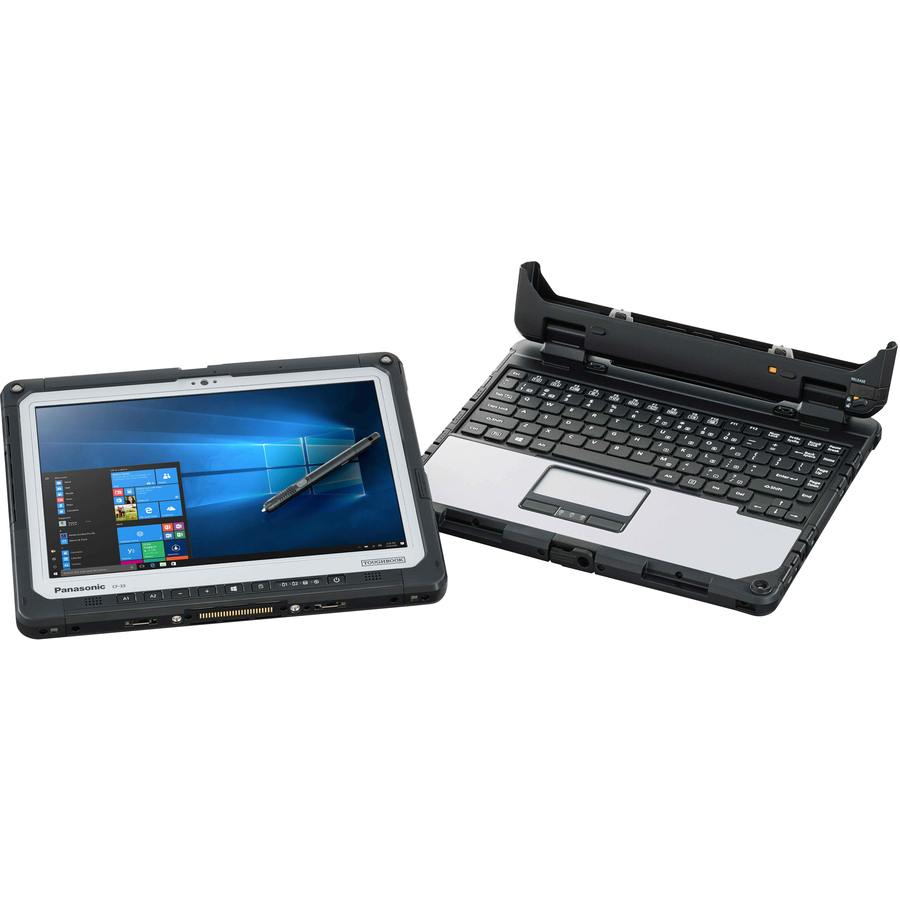 Panasonic Toughbook CF-33 CF-33LE-11VM Tablet - 12" - Core i5 7th Gen i5-7300U Dual-core (2 Core) 2.60 GHz - 16 GB RAM - 16 GB SSD - Windows 10 Pro