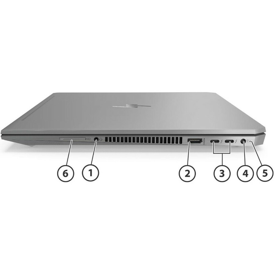 HP ZBook Studio G5 15.6" – I7-8750H, 16GB RAM, 512GB SSD, Quadro P1000, Win11 Pro (Usato)