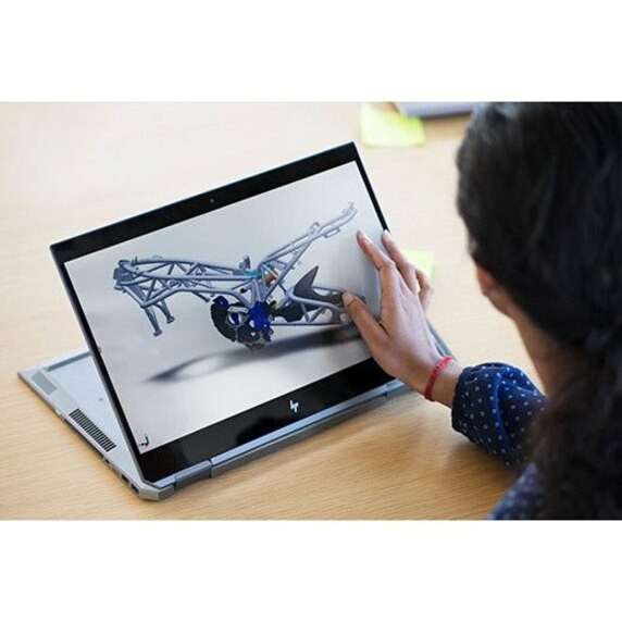 HP ZBook Studio x360 G5 15.6" Touchscreen Convertible 2 in 1 Mobile Workstation - 4K UHD - 3840 x 2160 - Intel Core i7 8th Gen i7-8750H Hexa-core (6 Core) 2.20 GHz - 16 GB Total RAM - 512 GB SSD