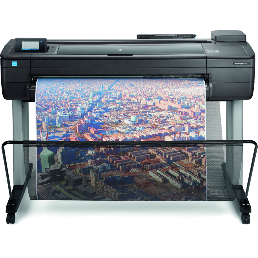 HP Designjet T730 Inkjet Large Format Printer - 36" Print Width - Color