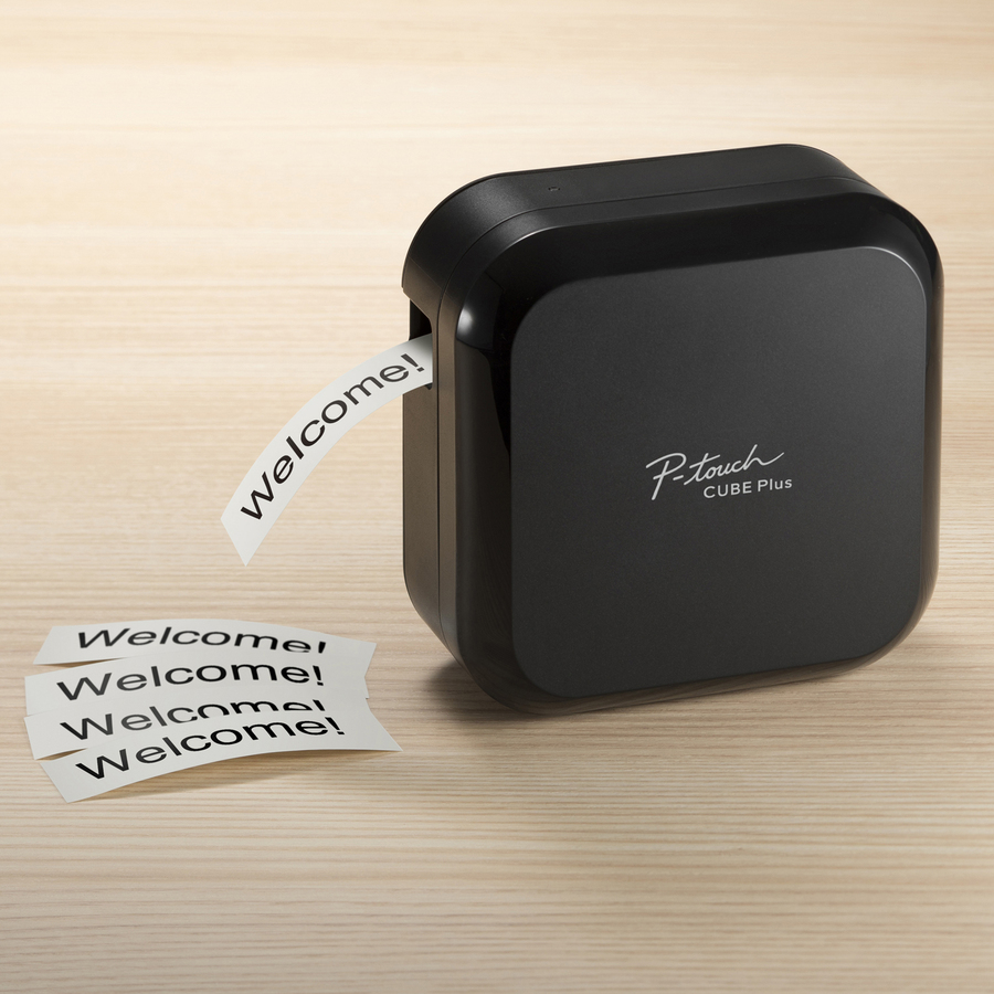 Brother P-touch CUBE Plus PT-P710BT Versatile Label Maker with Bluetooth&reg; Wireless Technology