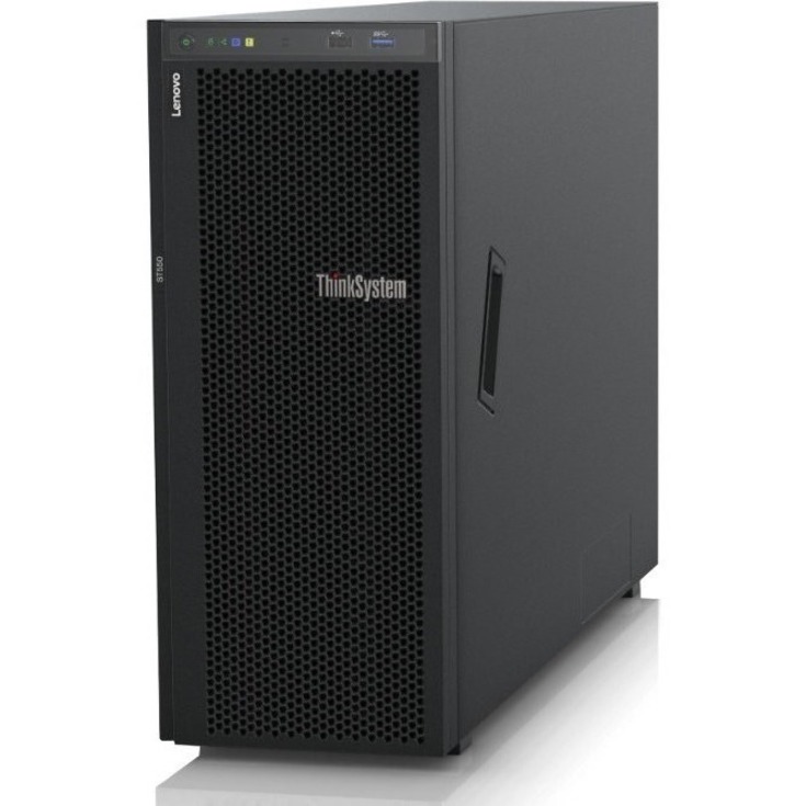 Lenovo ThinkSystem ST550 7X10A0APNA 4U Tower Server - 1 x Intel Xeon Bronze 3204 1.90 GHz - 16 GB RAM - 12Gb/s SAS, Serial ATA/600 Controller