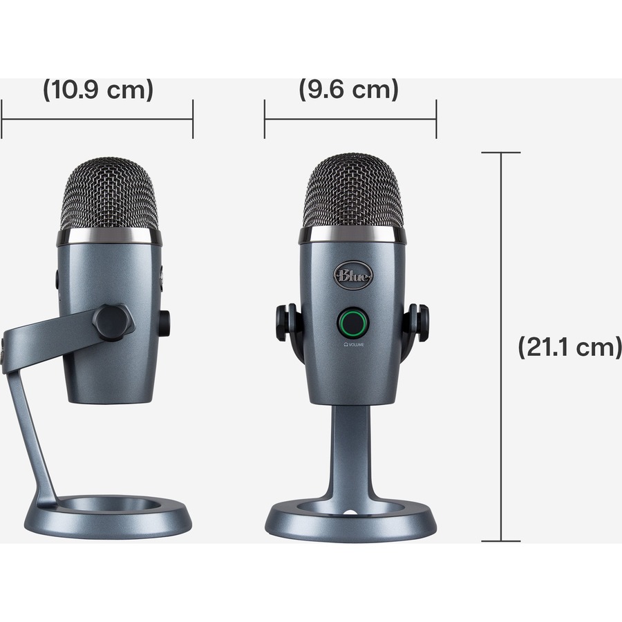 Blue Yeti Nano Wired Condenser Microphone - CareTek Information 