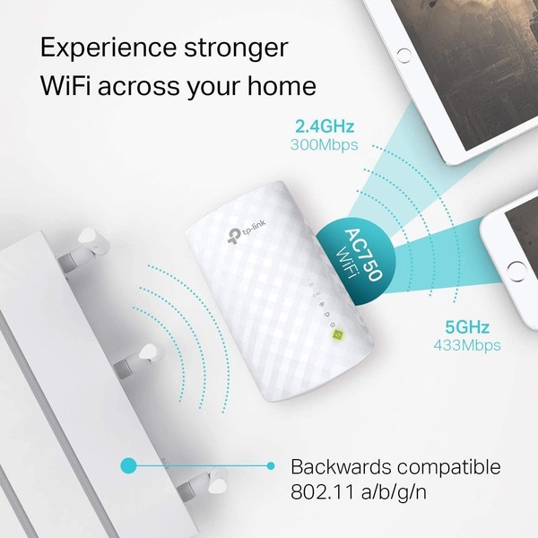 TP Link AC750 WiFi Range Extender