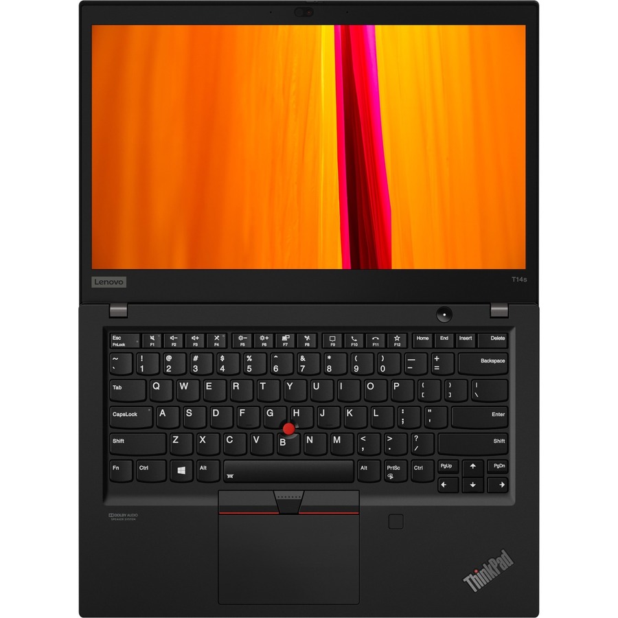 Lenovo ThinkPad T14s Gen 1 20T0002SUS 14" Notebook - Full HD - 1920 x 1080 - Intel Core i7 10th Gen i7-10610U Quad-core (4 Core) 1.80 GHz - 16 GB Total RAM - 256 GB SSD - Black
