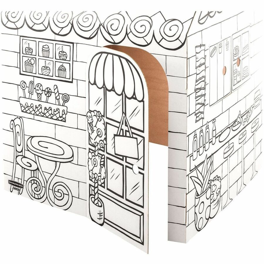 Bankers Box - Maison de jeu friandises - At Play, paquet de 1