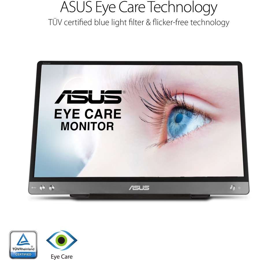 Asus ZenScreen MB14AC 14" Class Full HD LCD Monitor - 16:9 - Dark Gray