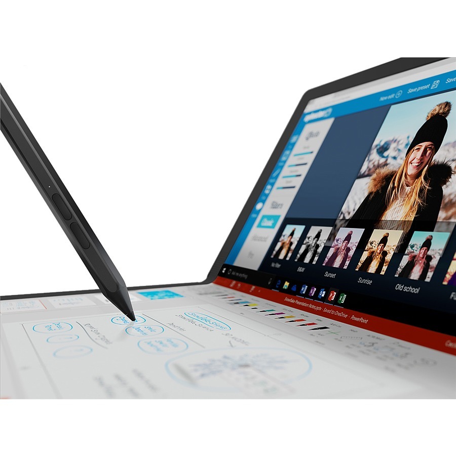 Lenovo ThinkPad X1 Fold 20RK000JUS Tablet - 13.3" QXGA - Core i5 i5-L16G7 Penta-core (5 Core) 1.40 GHz - 8 GB RAM - 256 GB SSD - Windows 10 Pro 64-bit - Black