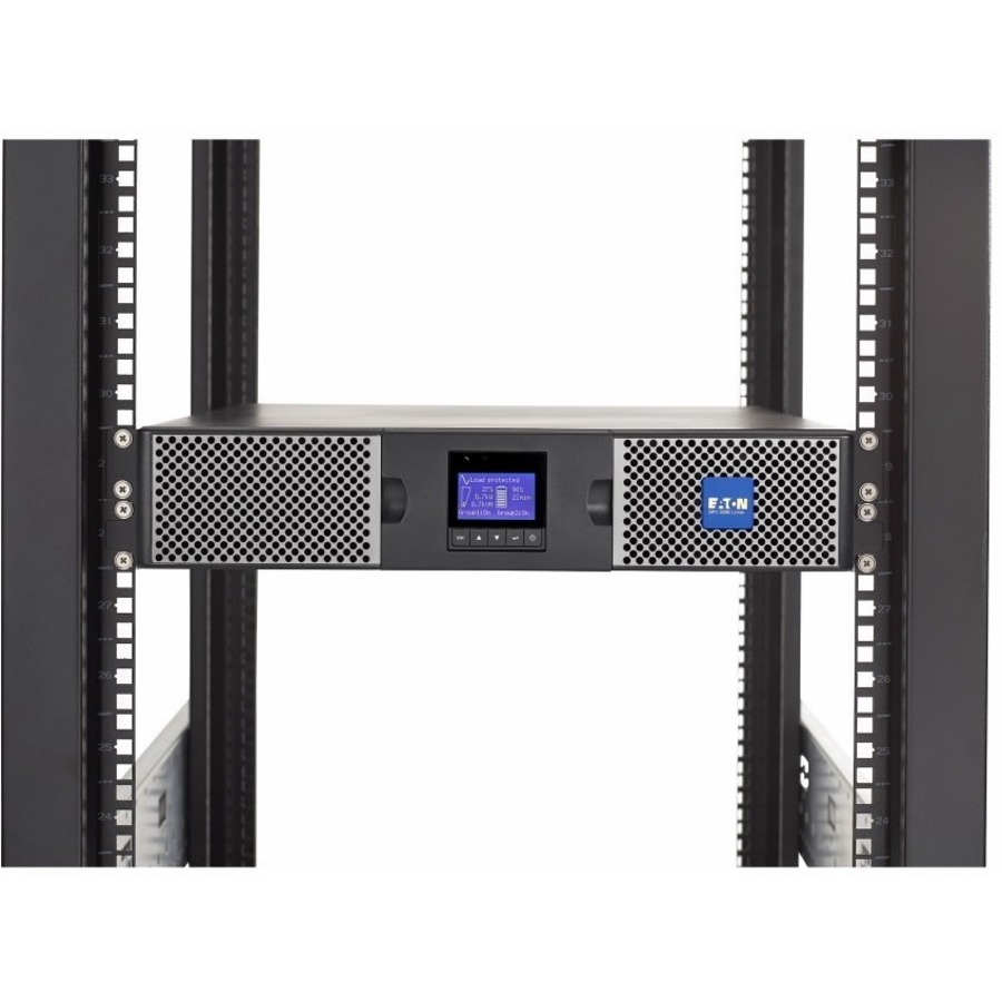 Eaton 9PX 3000VA 2700W 120V Online Double-Conversion UPS - L5-30P, 6x 5-20R, 1 L5-30R, Lithium-ion Battery, Cybersecure Network Card Option, 2U Rack/Tower