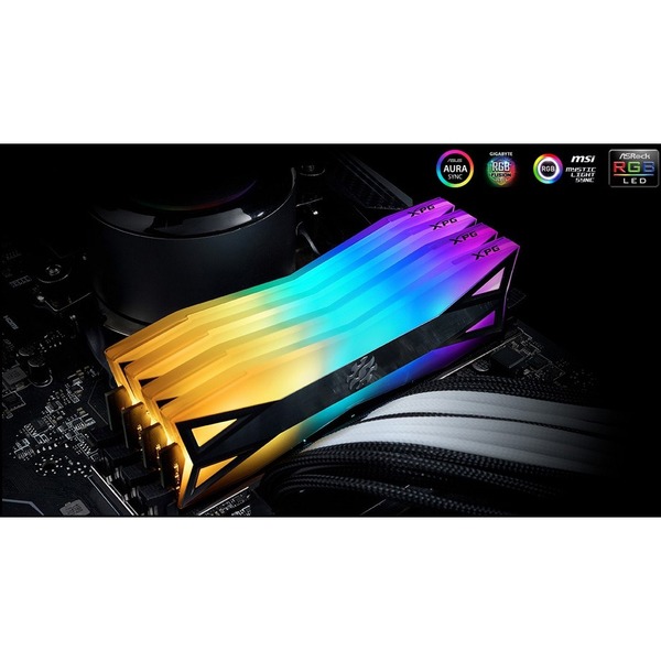 XPG SPECTRIX D60G RGB 32GB (2x16GB) DDR4 3200MHz Desktop Memory