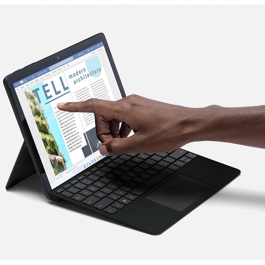Microsoft Surface Go 3 Tablet - 10.5" - Core i3 10th Gen i3-10100Y Dual-core (2 Core) 1.30 GHz - 8 GB RAM - 128 GB SSD - Windows 10 Pro - 4G - Matte Black