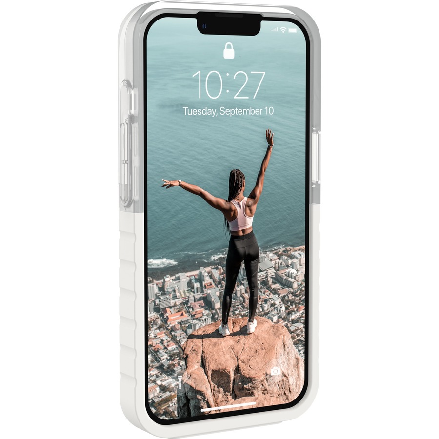 UAG protective case for Apple iPhone 13 in Dip Marshmallow finish — alternate view 10