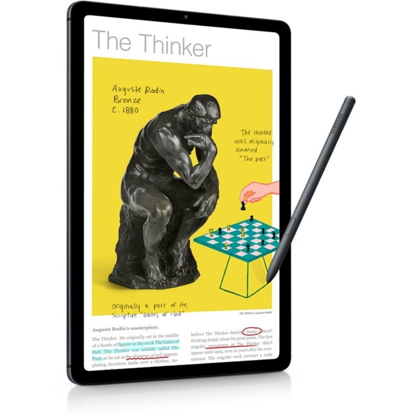 Samsung Galaxy Tab S6 Lite SM-P613 Tablet - 10.4" WUXGA+ - Qualcomm Snapdragon 720G Octa-core - 64 GB - 4 GB Storage - Android 12 - Oxford Gray