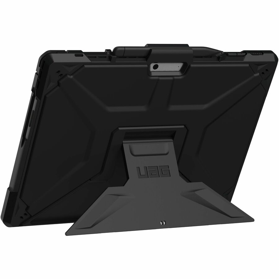 Urban Armor Gear Metropolis SE Rugged Carrying Case Microsoft Surface Pro 10, Surface Pro 11, Surface Pro 9 Tablet, Stylus - Black