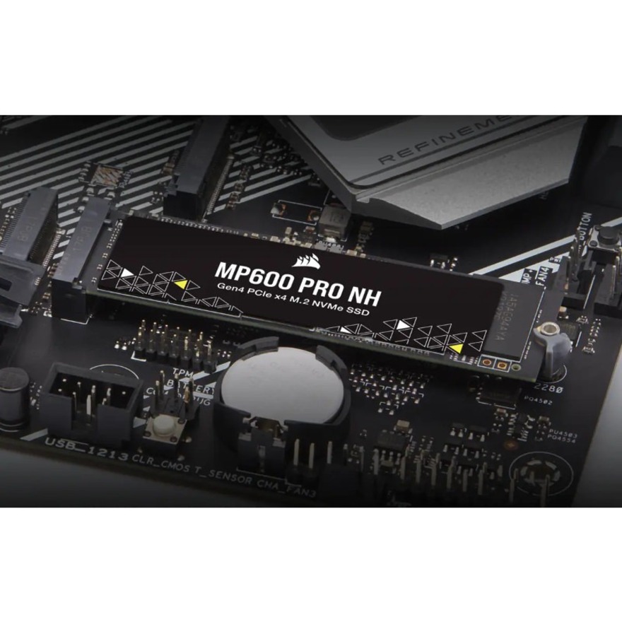 Corsair MP600 PRO NH 4 TB Solid State Drive - M.2 2280 Internal - PCI Express NVMe (PCI Express NVMe 4.0 x4)