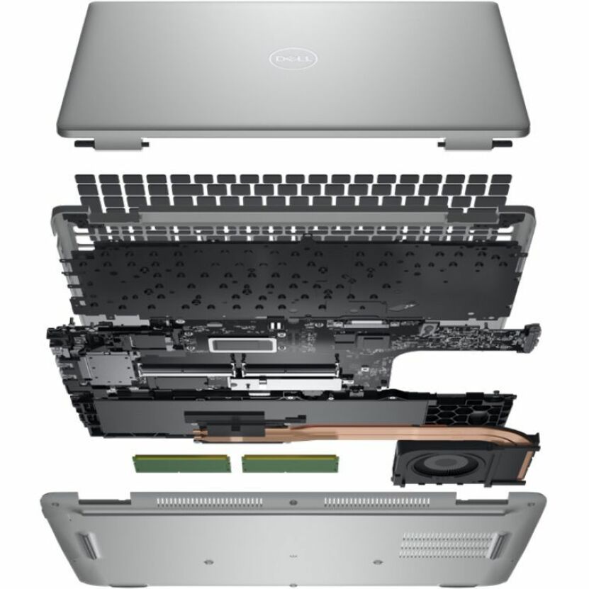 Dell Precision 3000 3580 15.6" Mobile Workstation - Full HD - 1920 x 1080 - Intel Core i7 13th Gen i7-1370P Tetradeca-core (14 Core) 1.90 GHz - 16 GB Total RAM - 512 GB SSD - Titan Gray