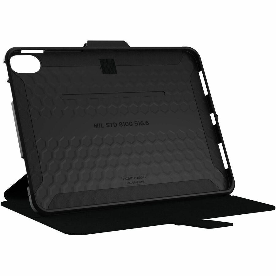 Urban Armor Gear Scout Rugged Carrying Case (Folio) for 10.9" Apple iPad (10th Generation) Tablet - Black