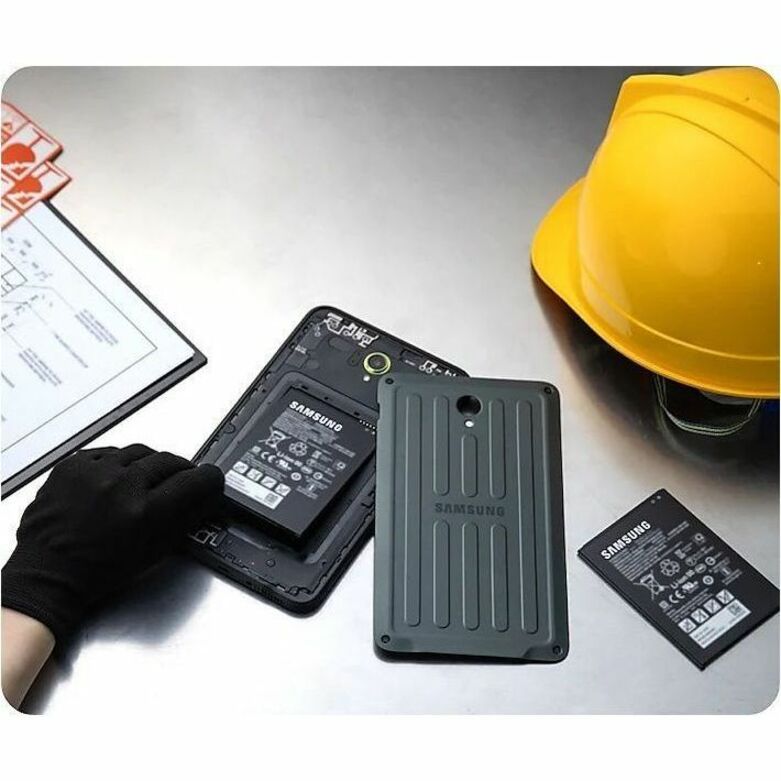 Samsung Galaxy Tab Active5 Rugged Tablet - 8" WUXGA - Samsung Exynos 1380 Octa-core - 6 GB - 128 GB Storage - Android 14 - 5G - Green