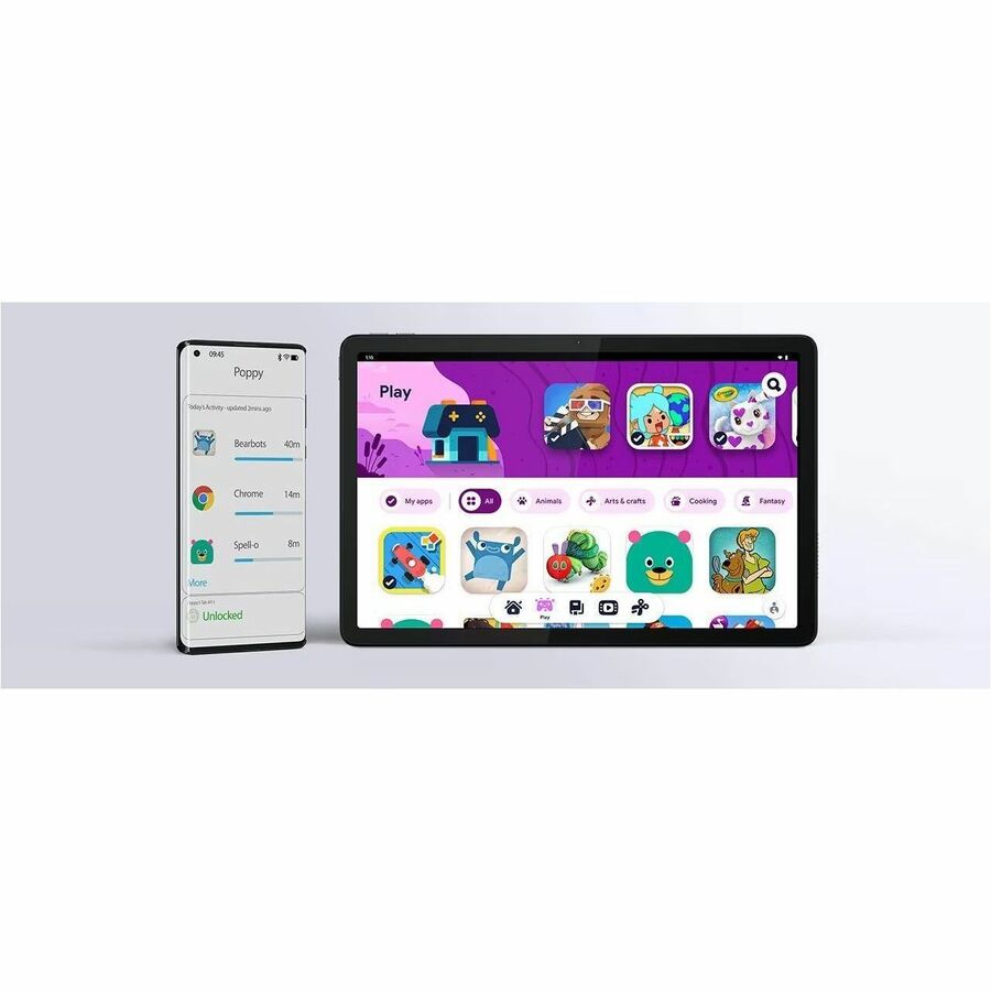 Lenovo Tab M11 TB330FU Tablet - 11" WUXGA - MediaTek MT6769H Helio G88 (12nm) Octa-core - 4 GB - 64 GB Storage - Android 13 - Luna Gray